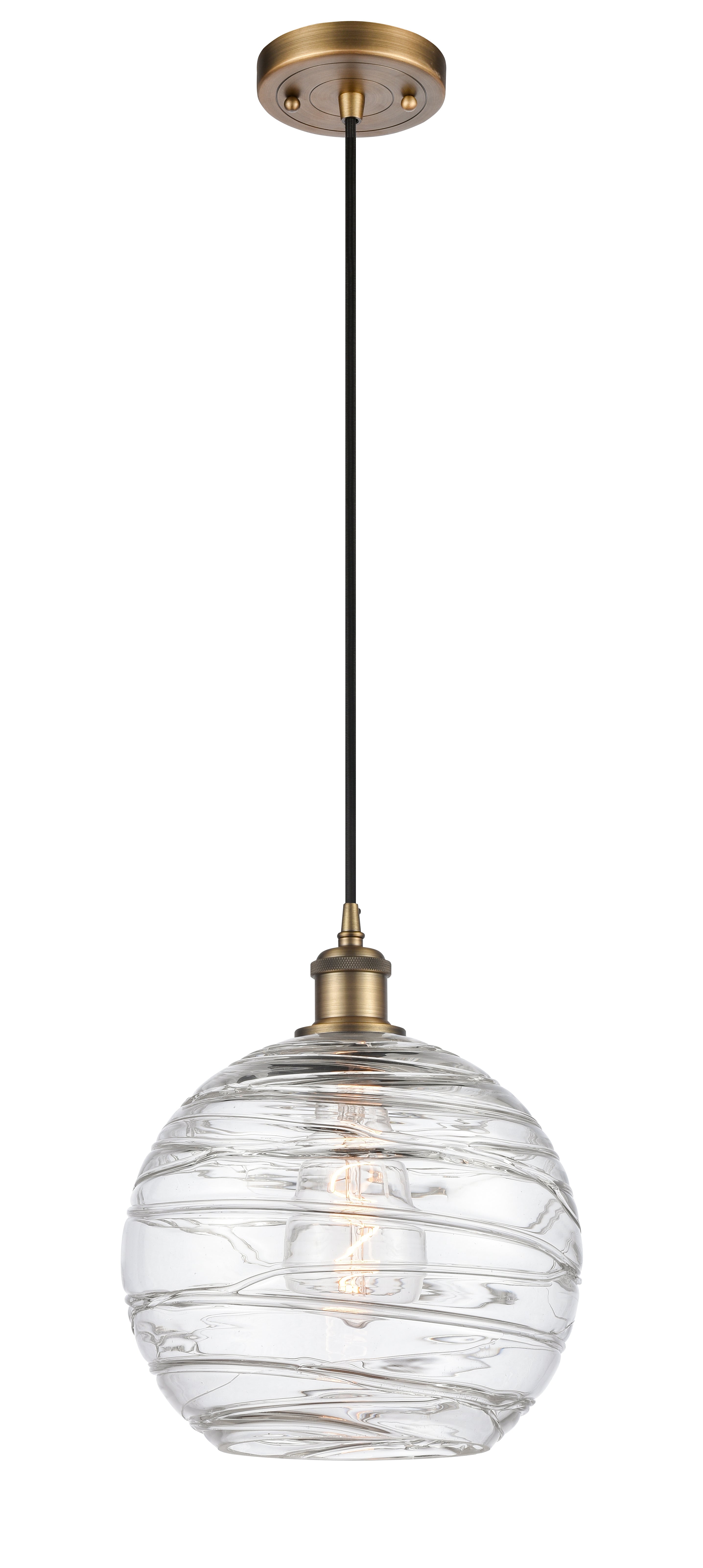 Ballston Mini Pendant Antique Brass Finish