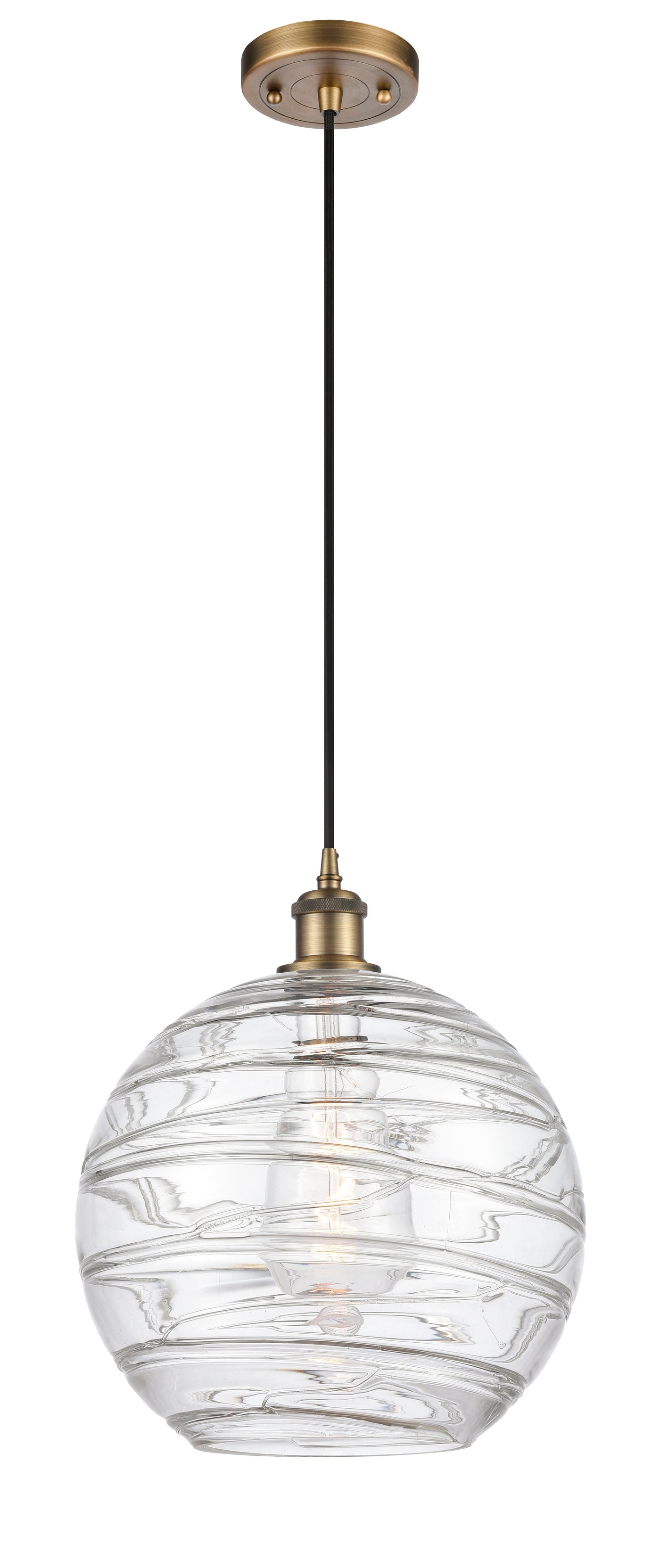 Ballston Mini Pendant Antique Brass Finish