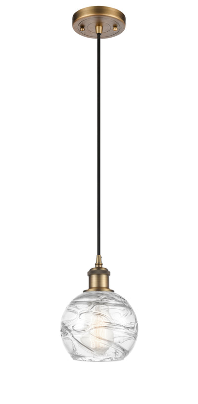 Ballston Mini Pendant Antique Brass Finish