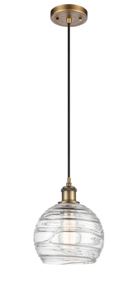 Ballston Mini Pendant Antique Brass Finish