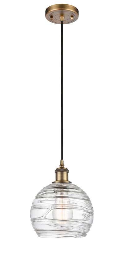 Ballston Mini Pendant Antique Brass Finish