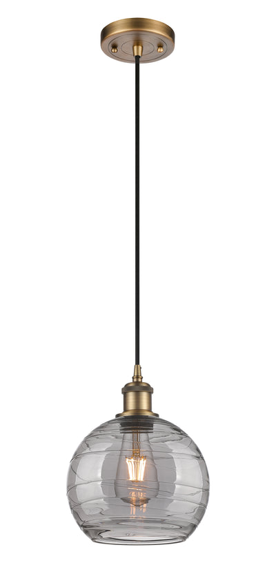 Ballston Mini Pendant Antique Brass Finish