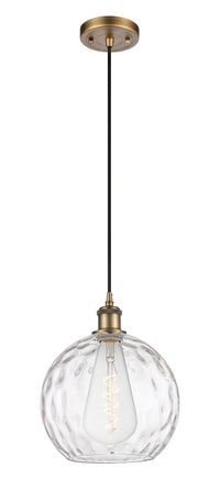 Ballston Mini Pendant Antique Brass Finish
