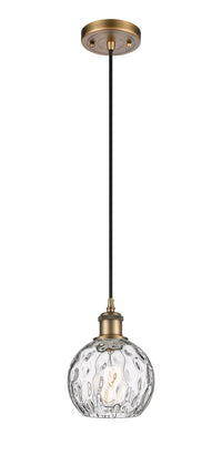 Ballston Mini Pendant Antique Brass Finish