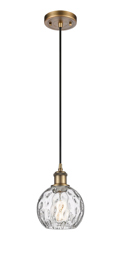 Ballston Mini Pendant Antique Brass Finish