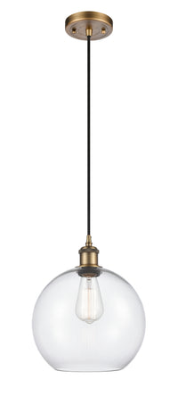 Ballston Mini Pendant Antique Brass Finish