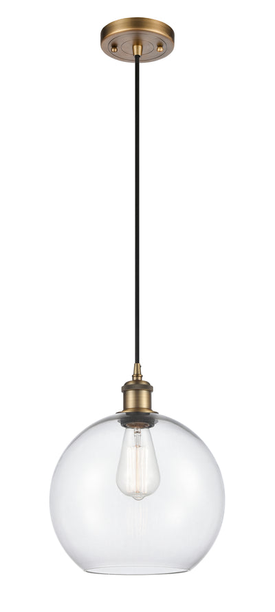 Ballston Mini Pendant Antique Brass Finish