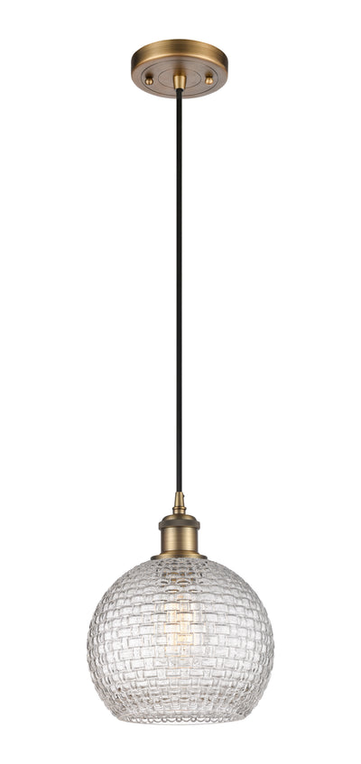 Ballston Mini Pendant Antique Brass Finish