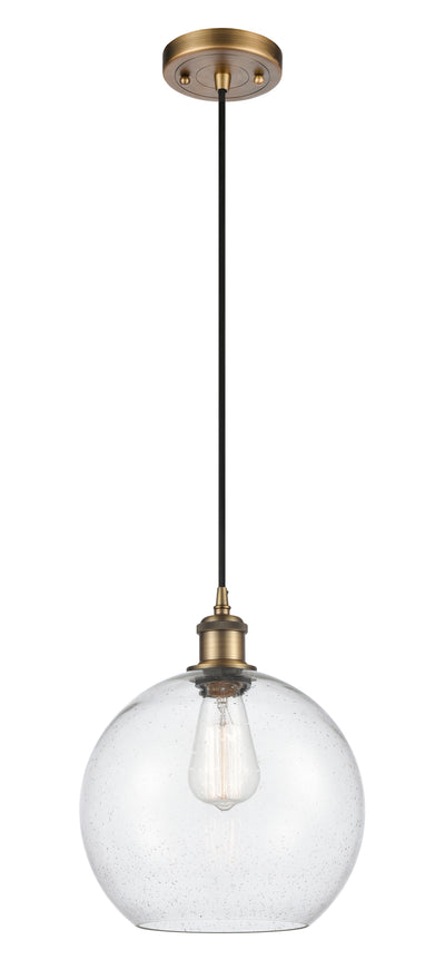 Ballston Mini Pendant Antique Brass Finish