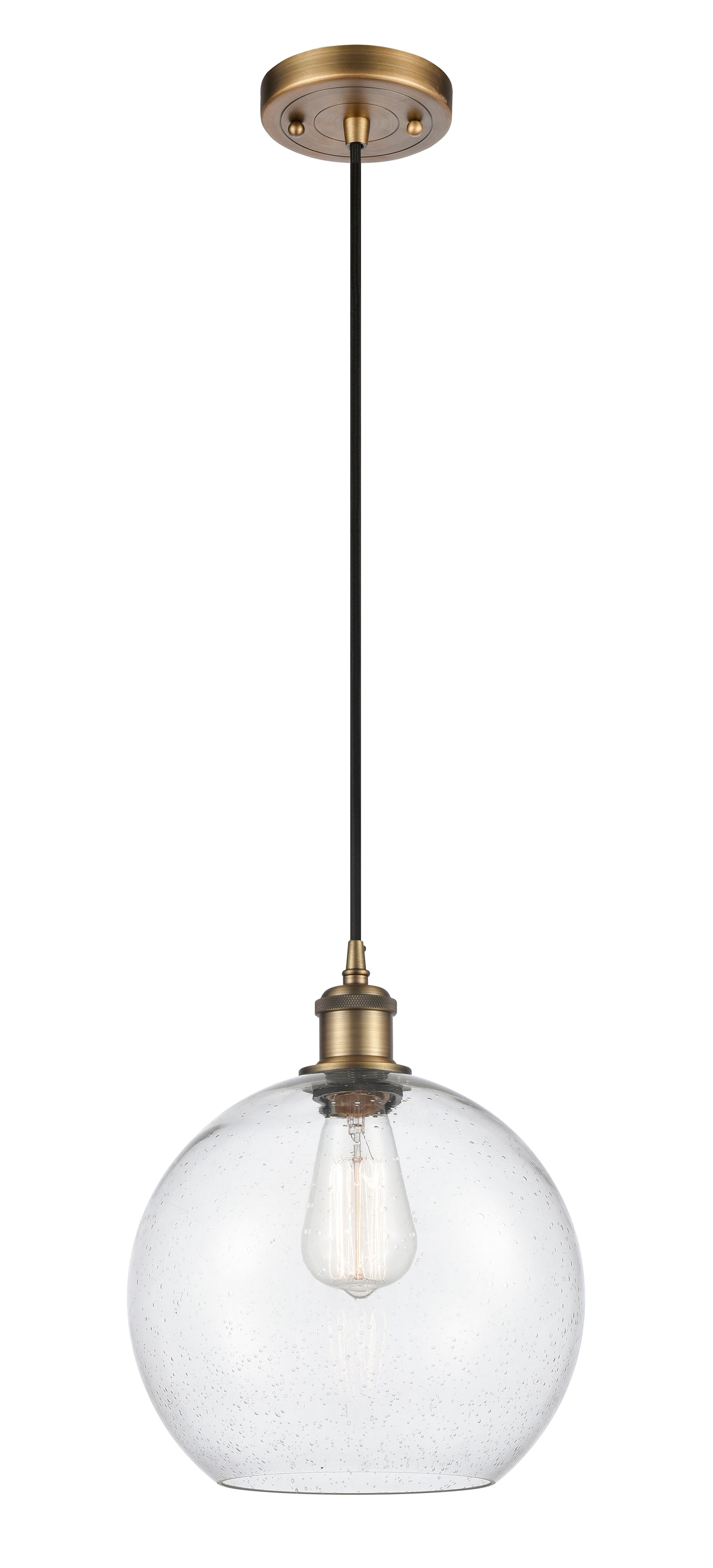 Ballston Mini Pendant Cast Brass Antique
