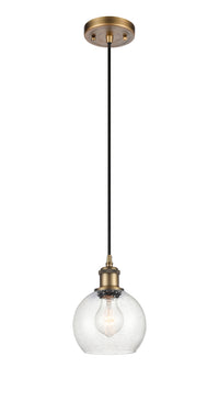 Ballston Mini Pendant Antique Brass Finish