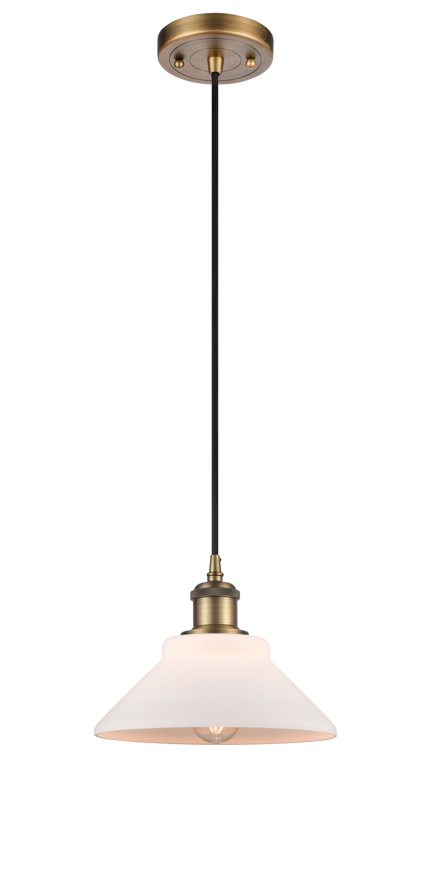 Ballston Mini Pendant Antique Brass