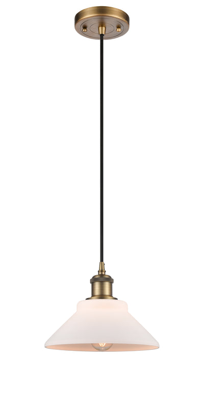 Ballston Mini Pendant Antique Brass