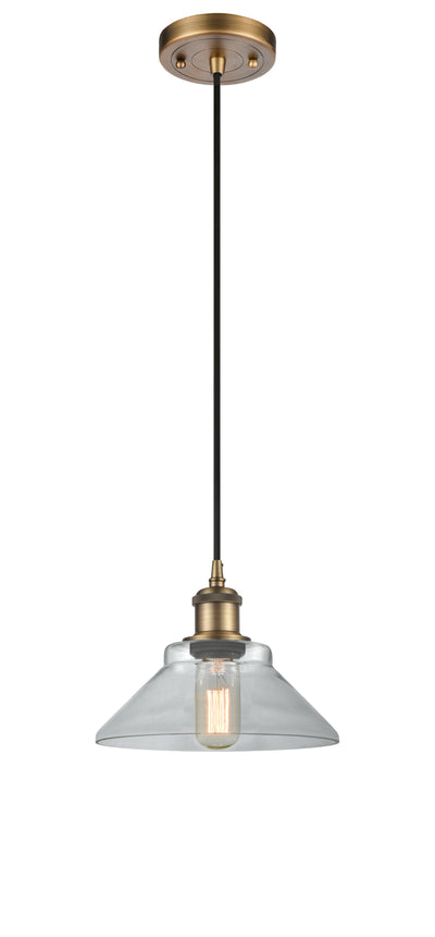 Ballston Mini Pendant Antique Brass Finish