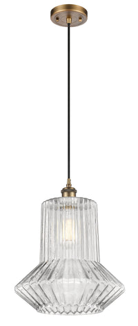 Ballston Mini Pendant Antique Brass Finish