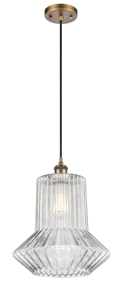 Ballston Mini Pendant Antique Brass Finish