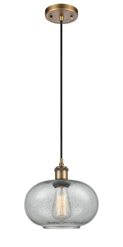 Ballston Mini Pendant Antique Brass Finish