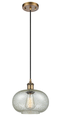 Ballston Mini Pendant Antique Brass Finish