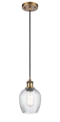 Ballston Mini Pendant Antique Brass Cast