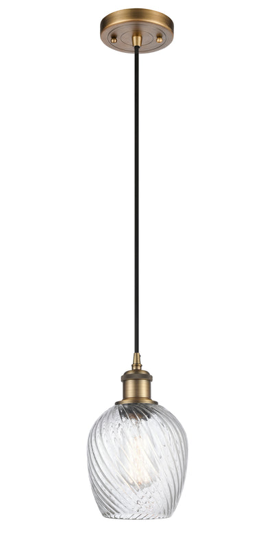Ballston Mini Pendant Antique Brass Cast