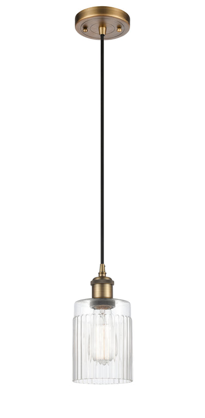 Ballston Mini Pendant Antique Brass Finish