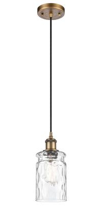 Ballston Mini Pendant Antique Brass Finish