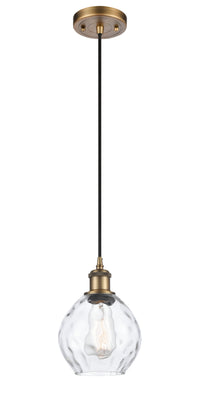 Ballston Mini Pendant Antique Brass Finish