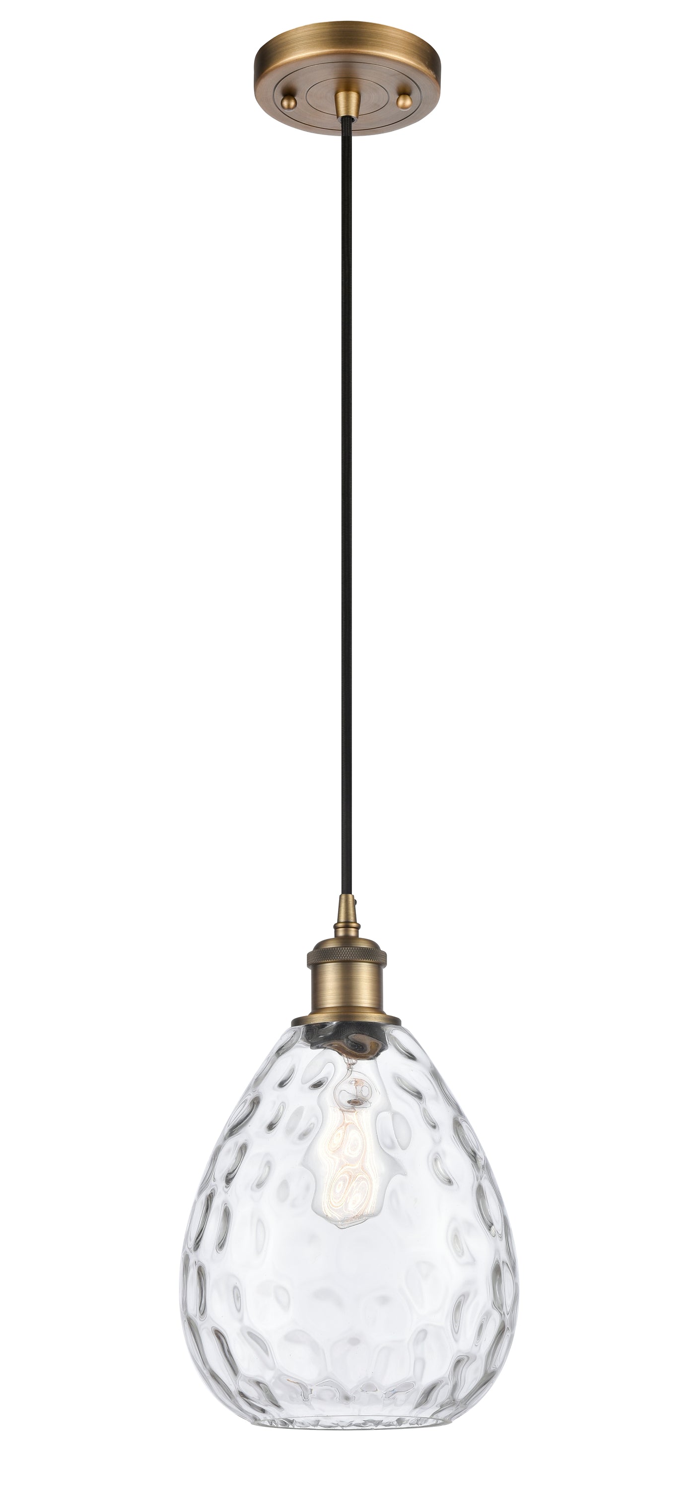Ballston Mini Pendant Antique Brass Cast