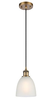 Ballston Mini Pendant Antique Brass Finish