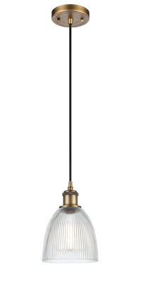 Ballston Mini Pendant Antique Brass 6 Inch