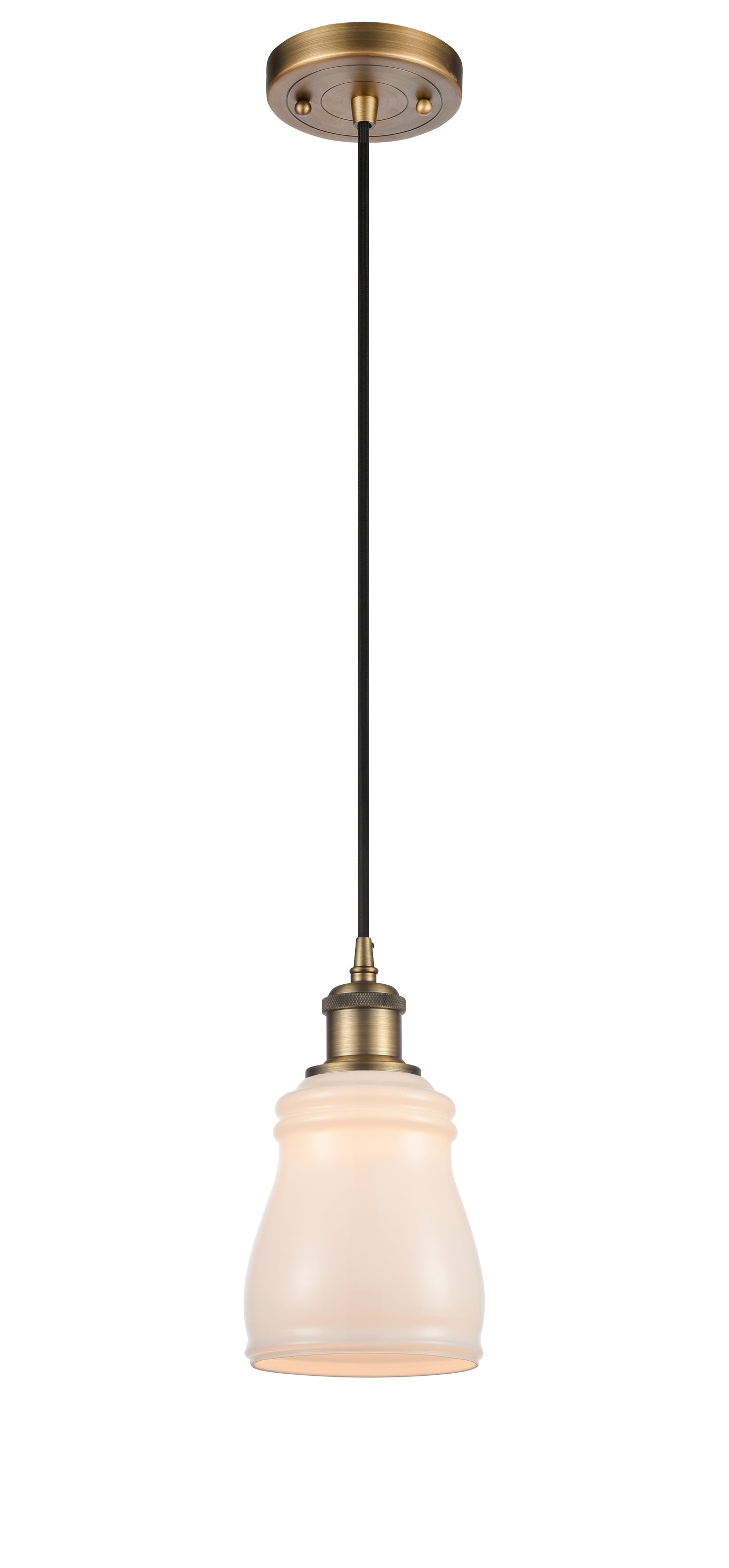 Ballston Mini Pendant Antique Brass Cast