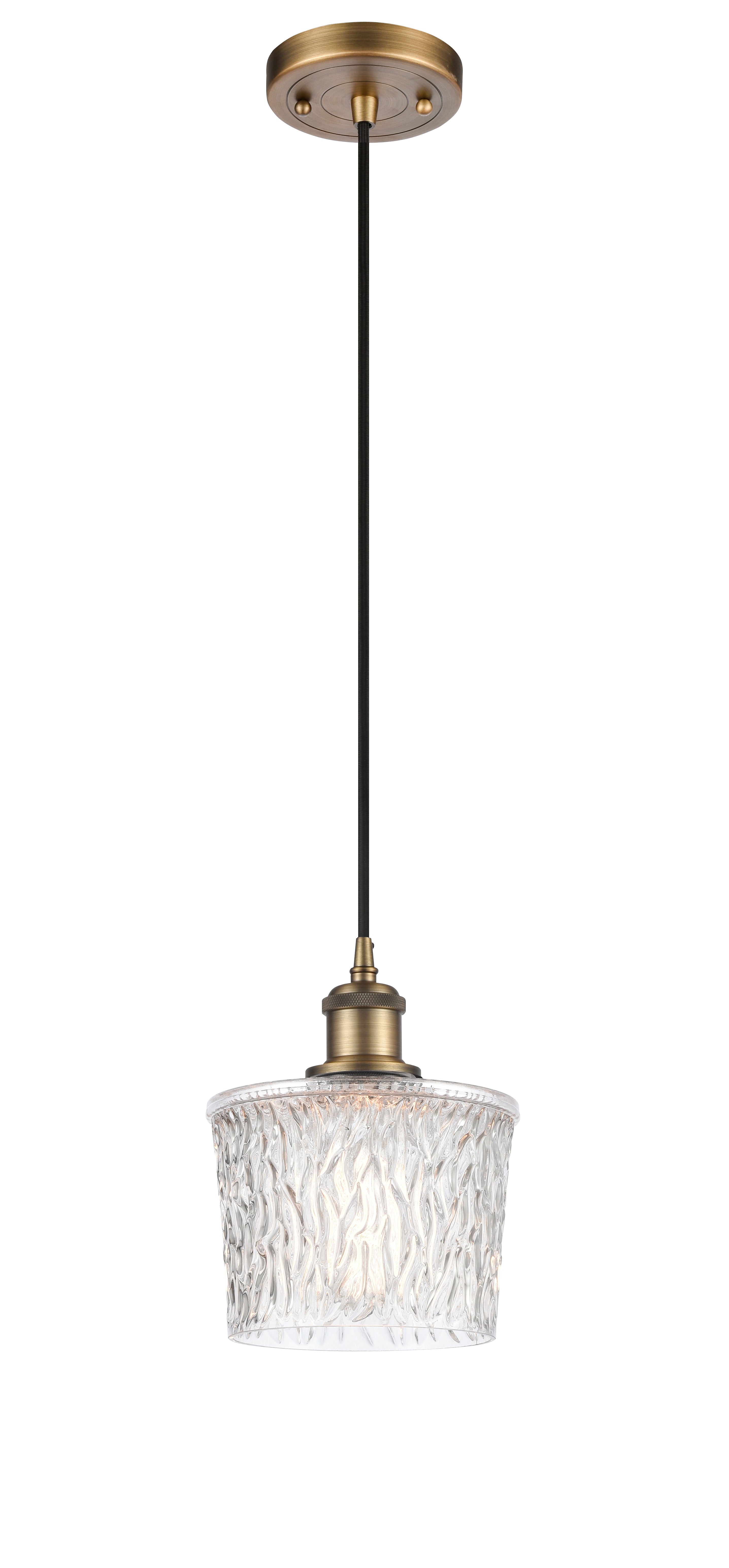 Ballston Mini Pendant Antique Brass 6W