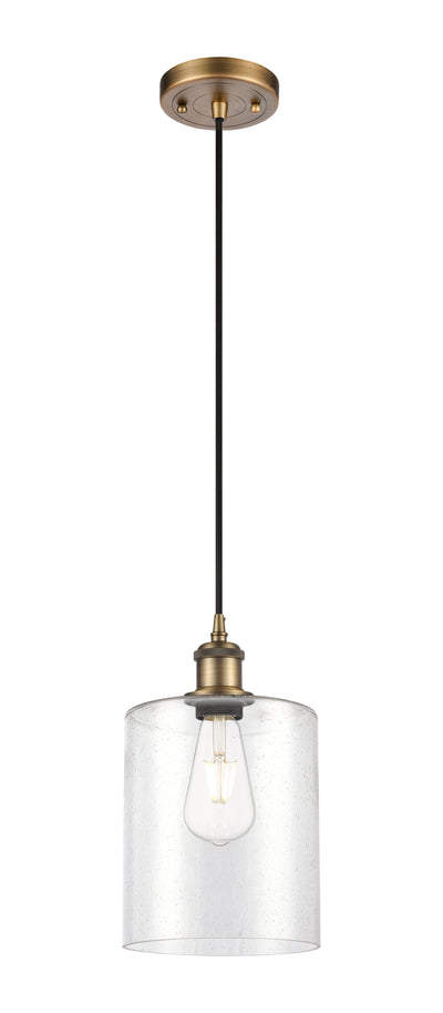 Ballston Mini Pendant Antique Brass 11.25 Height