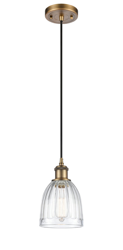 Ballston Mini Pendant Antique Brass Finish