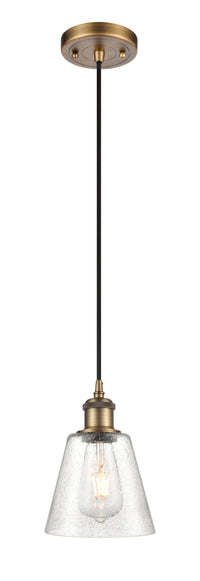 Ballston Mini Pendant Antique Brass Finish