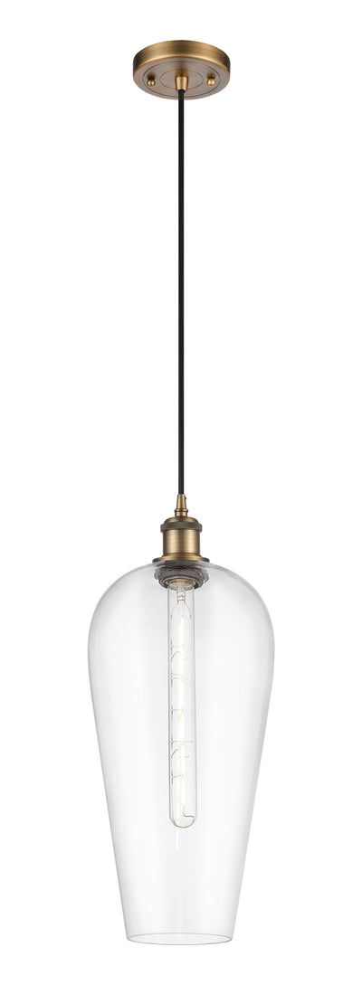Ballston Mini Pendant Antique Brass Cast