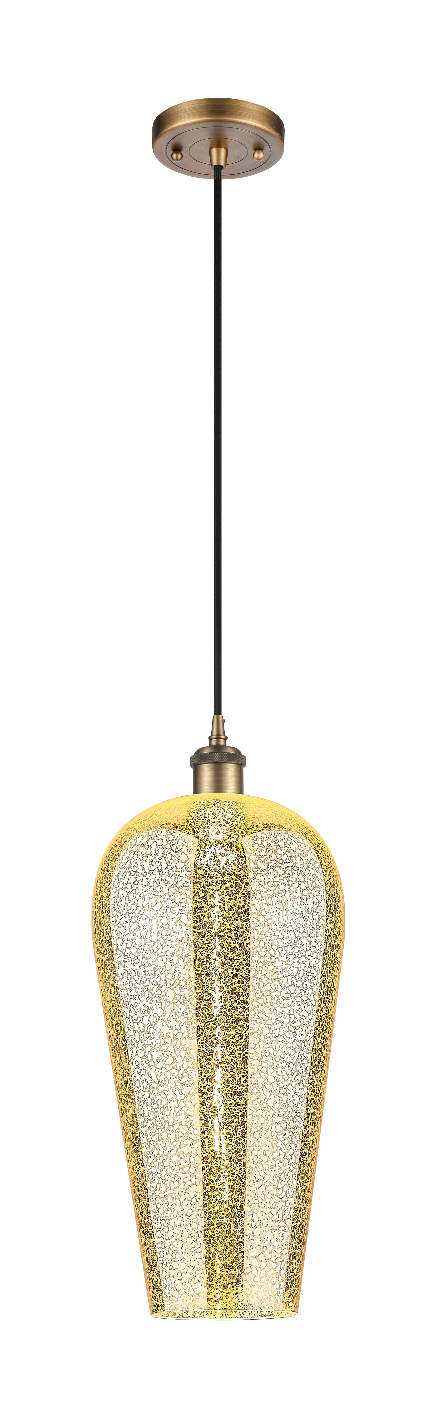 Ballston Mini Pendant Antique Brass Cast