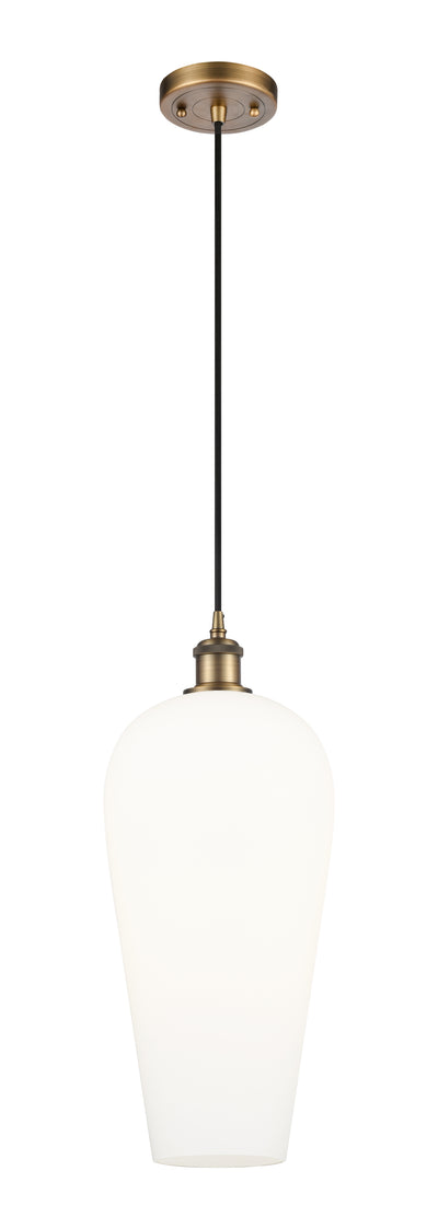 Ballston Mini Pendant Antique Brass Cast