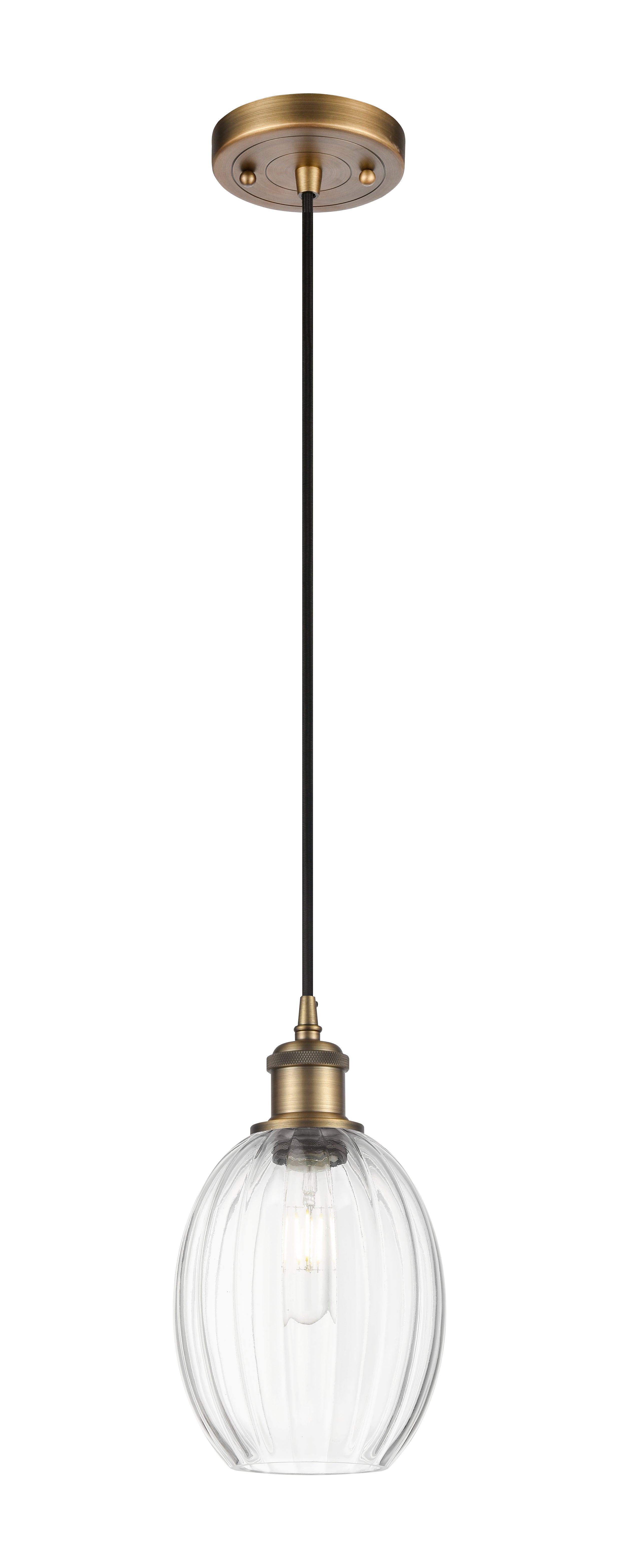 Ballston Mini Pendant Antique Brass Cast