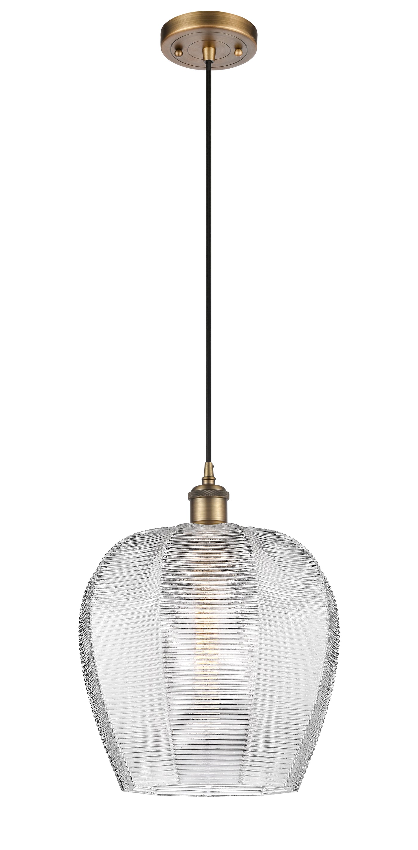 Ballston Mini Pendant Antique Brass Cast