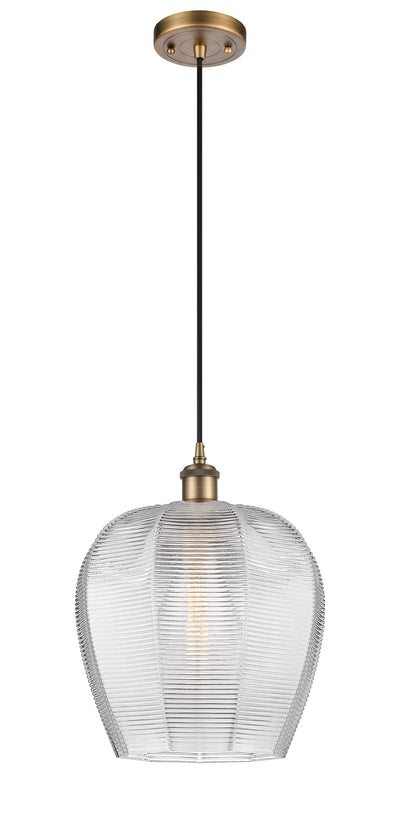Ballston Mini Pendant Antique Brass Cast
