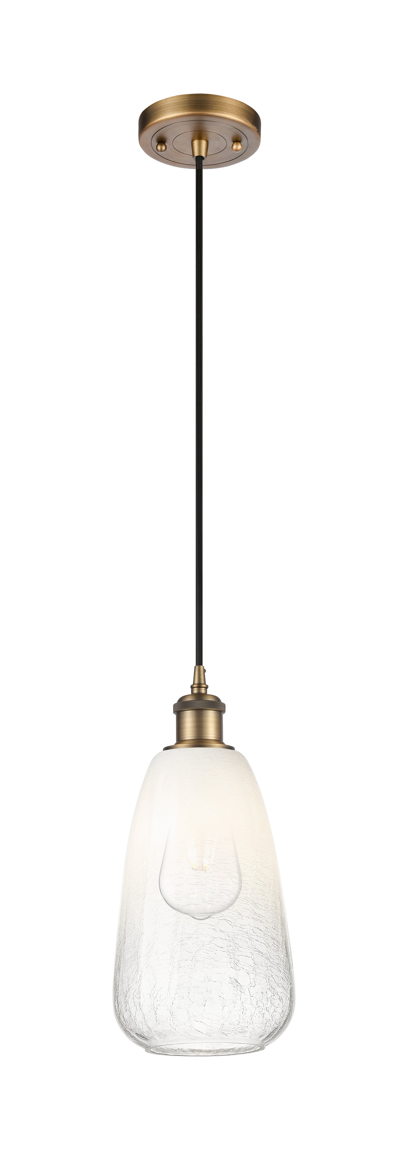 Ballston Mini Pendant Antique Brass 6 Inch