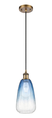 Ballston Mini Pendant Antique Brass 6 Inch