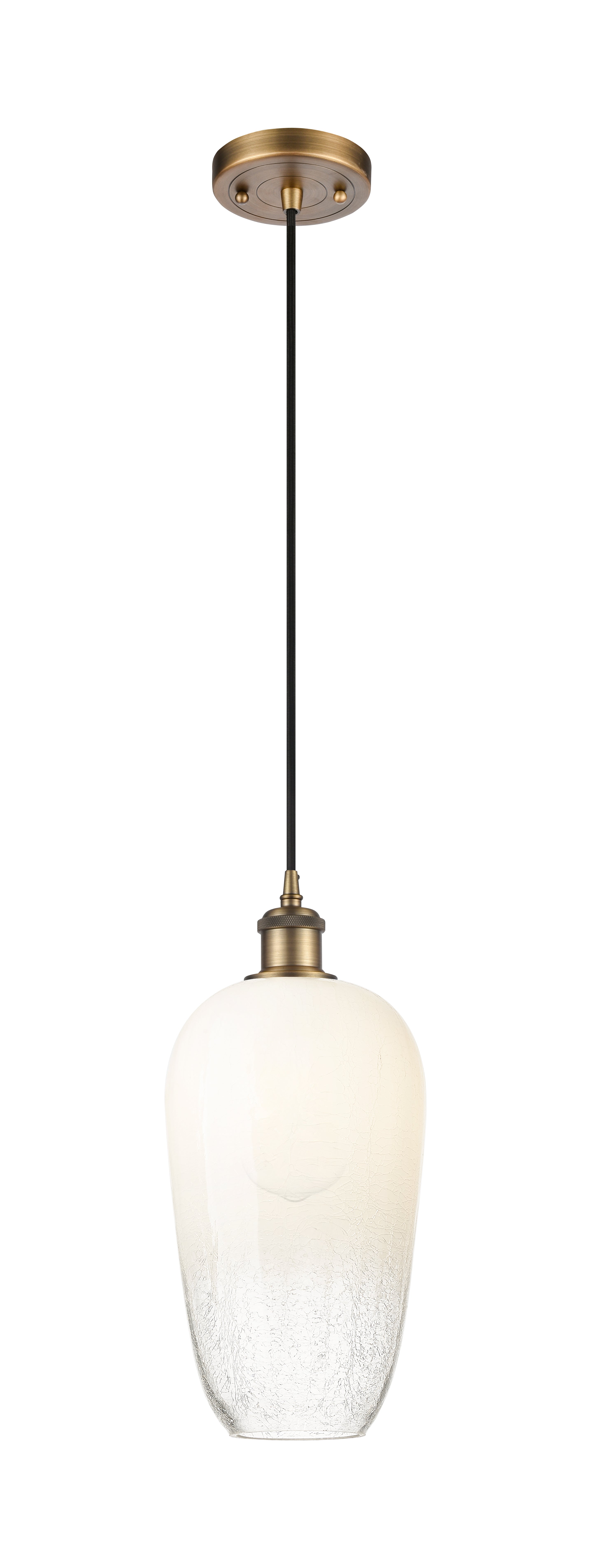 Ballston Mini Pendant Antique Brass 7 Inch