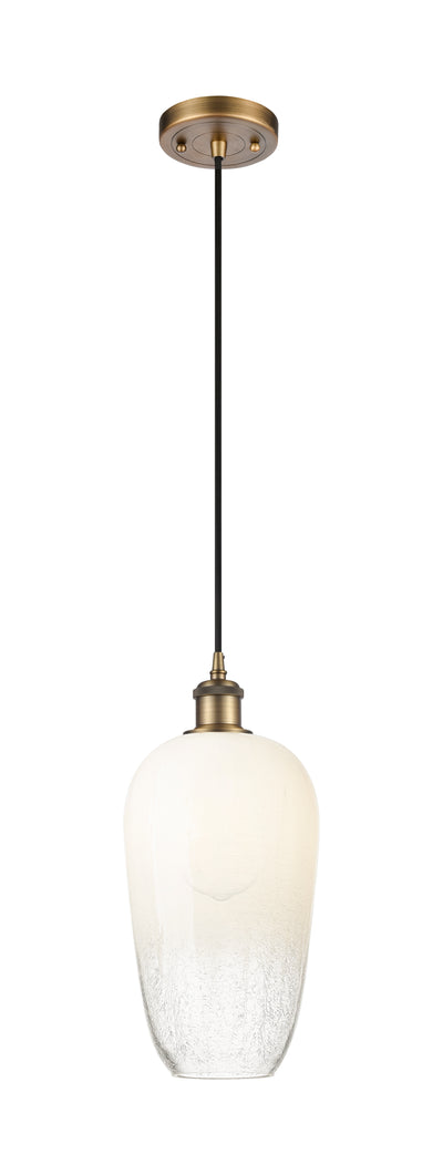 Ballston Mini Pendant Antique Brass 7 Inch