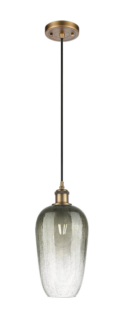 Ballston Mini Pendant Antique Brass 7 Inch
