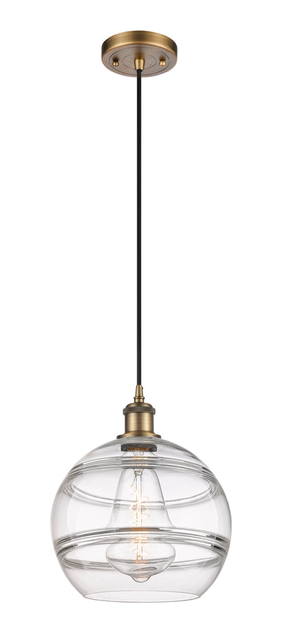 Ballston Mini Pendant Antique Brass Finish