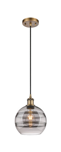Ballston Mini Pendant Antique Brass Finish