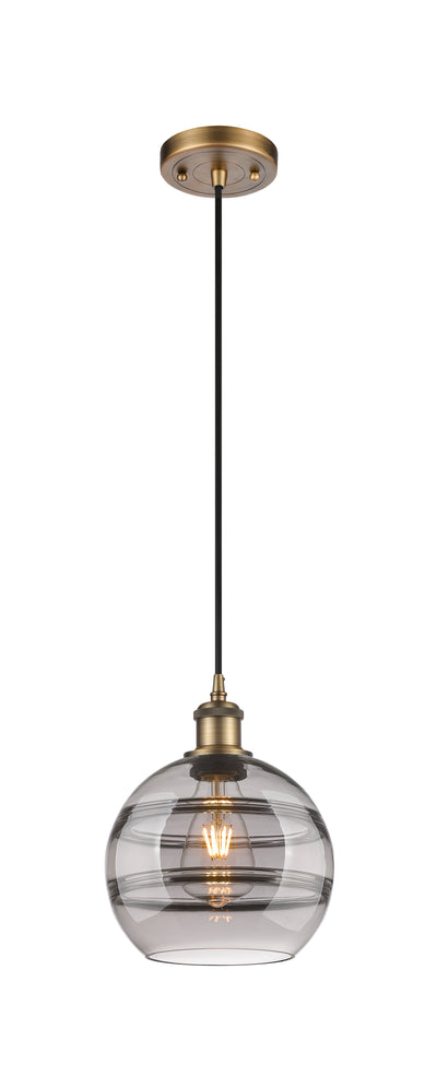 Ballston Mini Pendant Antique Brass Finish