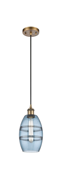 Ballston Mini Pendant Antique Brass Finish